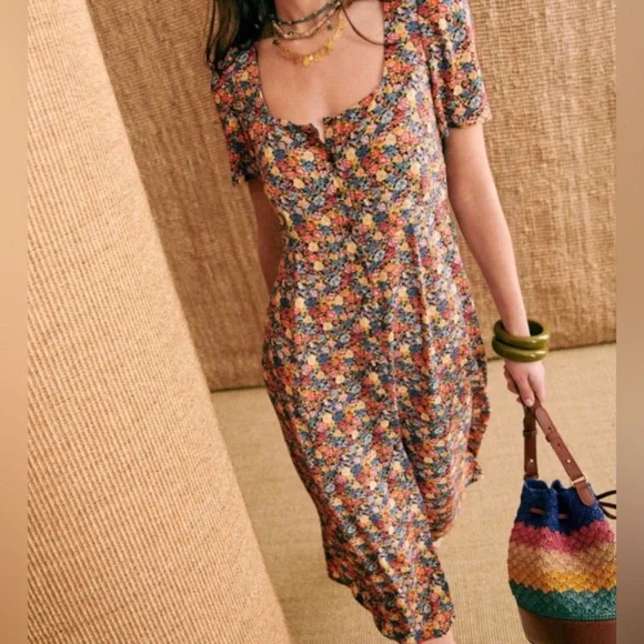 SEZANE VICTORIA DRESS - Picture 1 of 3